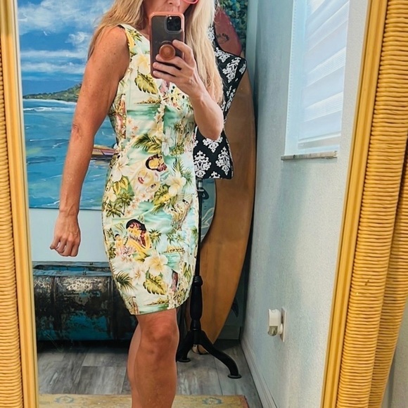 VTG Shannon Marie,Hawaiian Made,Soft Tropical Oasis, Muted Island Hues,Idyllic! - Picture 1 of 12